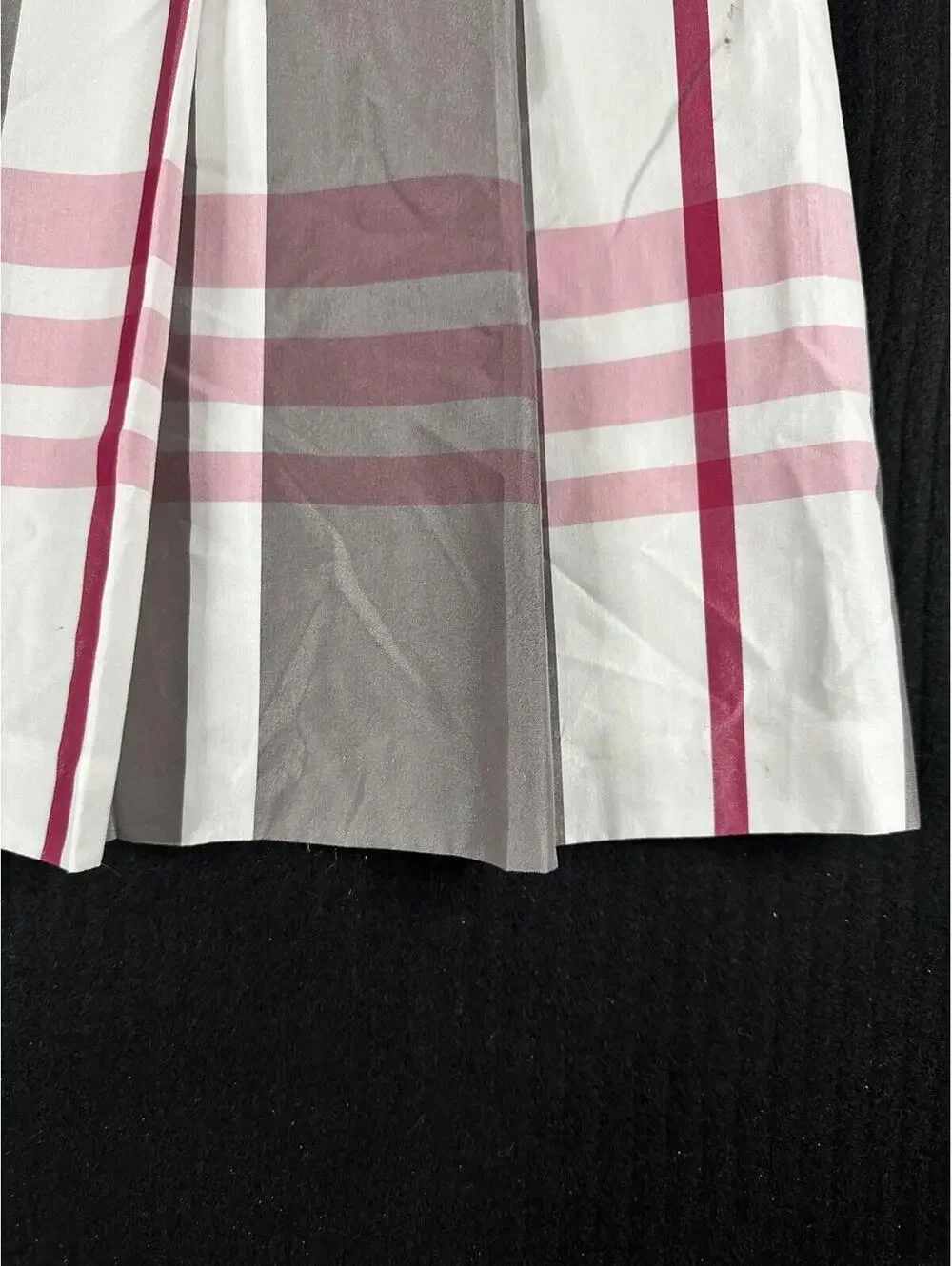 🌸✨ Daniel Hechter Paris Plaid Belted A-Line Skirt ✨🌸